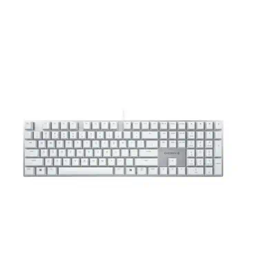 CHERRY KC 200 MX clavier Universel USB QWERTY Anglais Argent, Blanc - Clavier - visuel 1