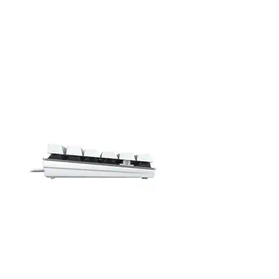 CHERRY KC 200 MX clavier Universel USB QWERTY Anglais Argent, Blanc - Clavier - visuel 4