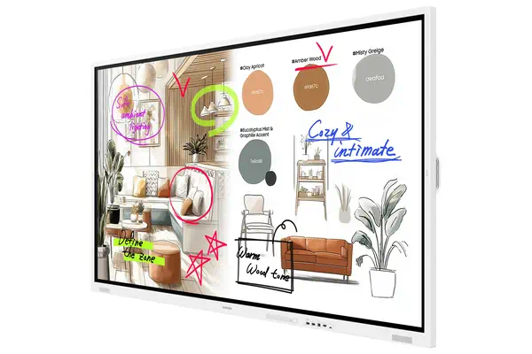 75" Flip WMFX Interactive Display - Samsung - Ecran Numérique Interactif - visuel 3