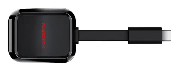 SanDisk QuickFlow lecteur de carte mémoire USB 3.2 Gen 1 (3.1 Gen 1) Type-C Noir - Sandisk - Accessoire Stockage - visuel 2