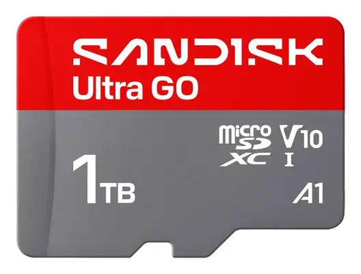 SanDisk Ultra GO 1 To MicroSDXC UHS-I - Sandisk - Carte Mémoire - visuel 1