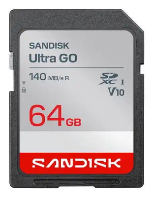 SanDisk Ultra GO 64 Go SDXC UHS-I - Sandisk - Carte Mémoire - visuel 1