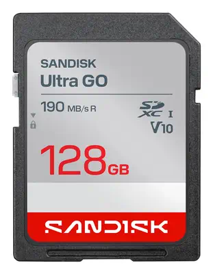 SanDisk Ultra GO 128 Go SDXC UHS-I - Sandisk - Carte Mémoire - visuel 1