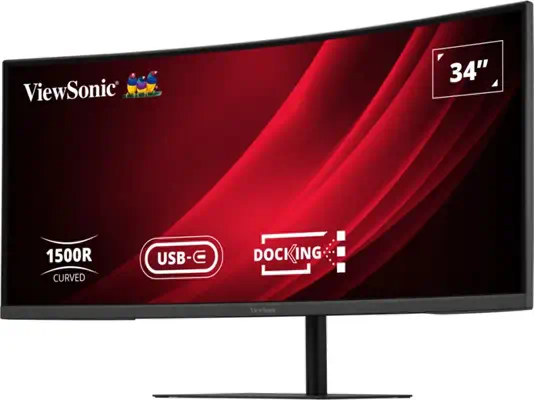 Viewsonic VG3419C-2 écran plat de PC 86,4 cm (34") 3440 x 1440 pixels UltraWide Quad HD LED Noir - Ecran Ordinateur - visuel 3