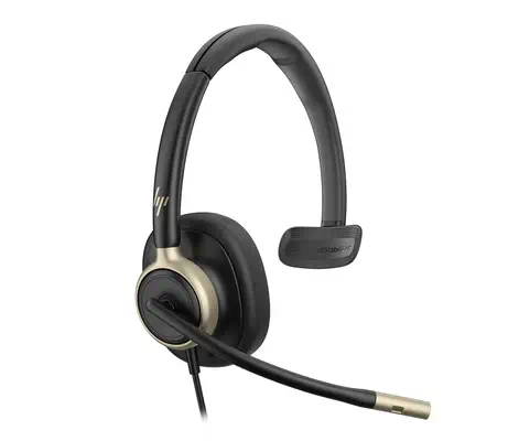 Micro-casque filaire USB monaural HP Poly Mission 815 - Casque Micro - visuel 2
