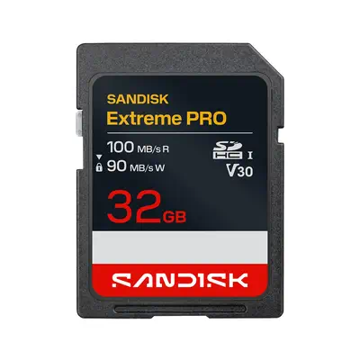 SanDisk Extreme Pro 32 Go SDHC UHS-I - Sandisk - Carte Mémoire - visuel 1