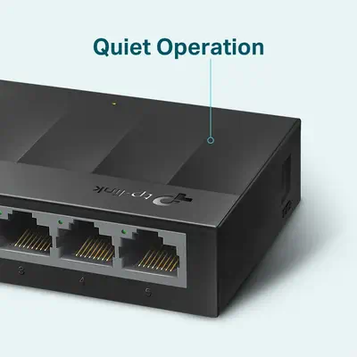 TP-Link LS1005G commutateur réseau Non-géré Gigabit Ethernet (10/100/1000) Noir - Switchs et Hubs - visuel 4