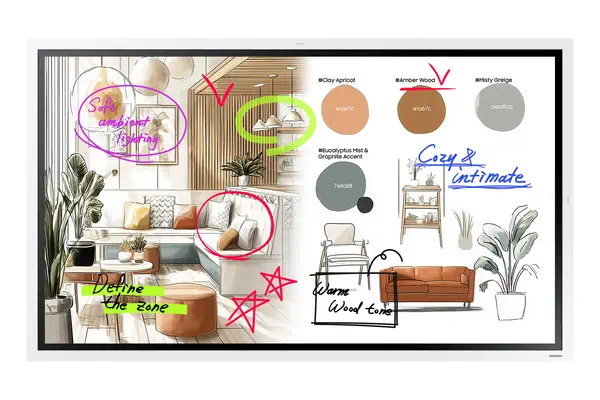 Samsung Flip WMFX 55" - Ecran Numérique Interactif - visuel 1