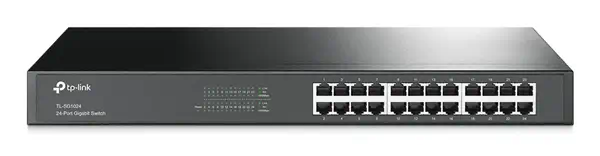 TP-Link TL-SG1024 commutateur réseau Non-géré L2 Gigabit Ethernet (10/100/1000) Noir - Switchs et Hubs - visuel 1