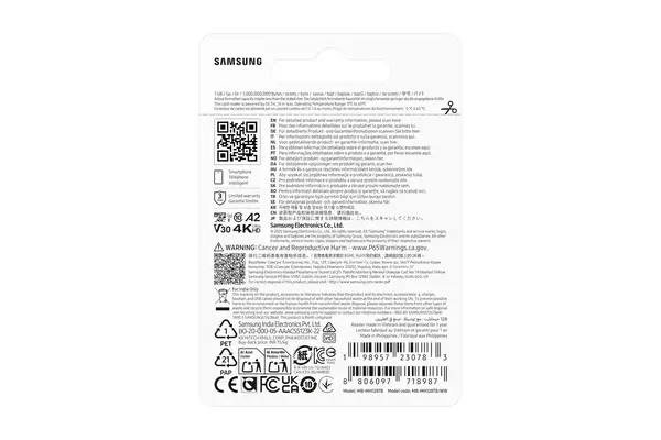 Carte microSDXC™ UHS-I 128 Go avec lecteur USB - Samsung - Accessoire Stockage - visuel 5