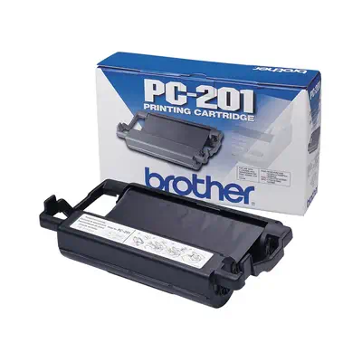 Brother PC-201 consommable pour télécopieur Cartouche de télécopie plus bobine 420 pages Noir 1 pièc - Ruban - visuel 2