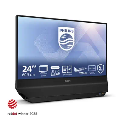 Philips 24B2D5300/00 écran plat de PC 60,5 cm (23.8") 1920 x 1080 pixels - Ecran Ordinateur - visuel 2