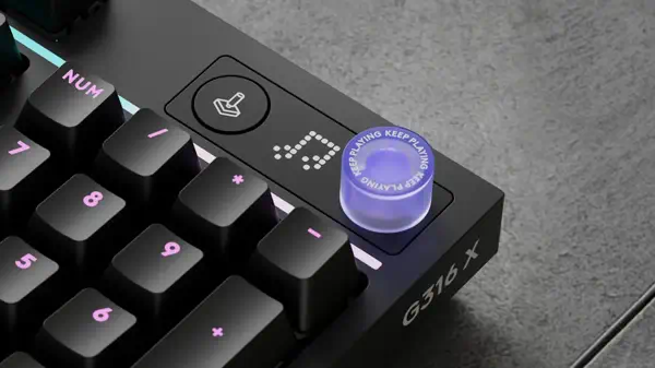 Logitech G G316 X 98 clavier Gaming USB AZERTY Français Noir - Périphérique Informatique - visuel 4