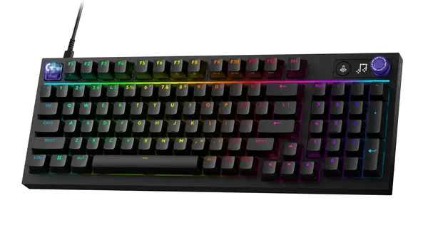 Logitech G G316 X 98 clavier Gaming USB AZERTY Français Noir - Périphérique Informatique - visuel 3