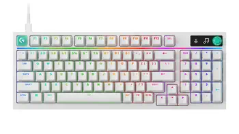 Offre Logitech G G316 X 98 clavier Gaming USB AZERTY Français Blanc