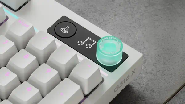 Logitech G G316 X 98 clavier Gaming USB AZERTY Français Blanc - Périphérique Informatique - visuel 4