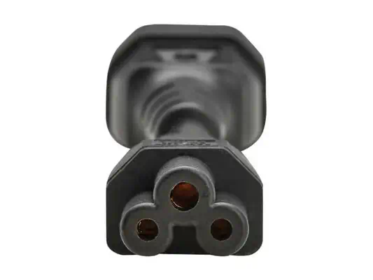 EATON TRIPPLITE Power adapter IEC 60320 C14 to IEC 60320 C5 250V 2.5 A 15cm Black Europe - Eaton - Câble divers - visuel 3