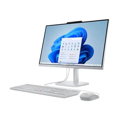 Lenovo A100 Intel® N N100 60,5 cm (23.8") 1920 x 1080 pixels PC All-in-One 8 Go DDR5-SDRAM 512 Go SS - Ordinateur tout en un - visuel 3