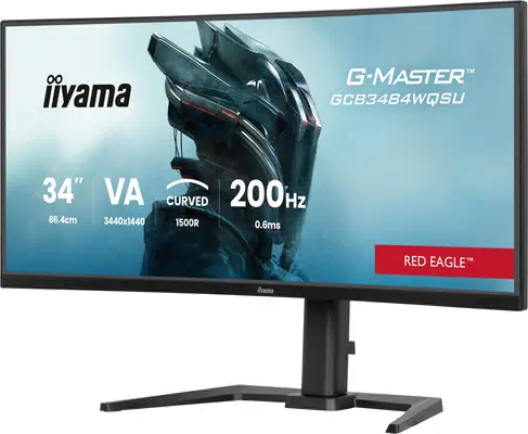 G-MASTER GCB3484WQSU-B2 34IN PRO-GAMING 0.4MS VA LCD 3440X144 - iiyama - Ecran Ordinateur - visuel 4