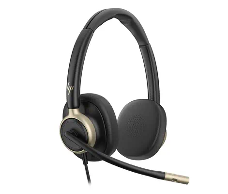 Micro-casque filaire USB binaural HP Poly Mission 825 - Casque Micro - visuel 2