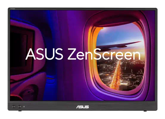 ASUS ZenScreen MB16FC écran plat de PC 40,6 cm (16") 1920 x 1200 pixels WUXGA LCD Noir - Asus - Ecran Ordinateur - visuel 2