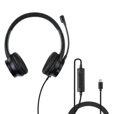 Lindy Casque de bureau USB-C - Casque Micro - visuel 4