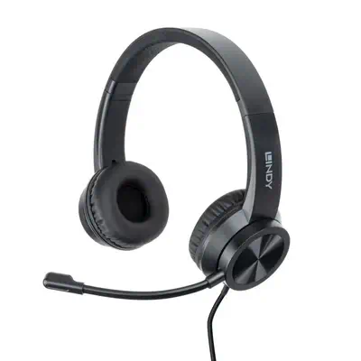 Lindy Casque de bureau USB-C - Casque Micro - visuel 1