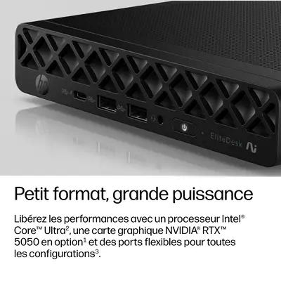 EliteDesk 8 Mini G2i Desktop Next Gen AI PC - HP - Unité Centrale - visuel 5