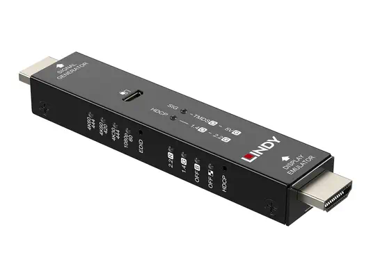 LINDY Générateur de signaux HDMI 4K60 et émulateur daffichage - Lindy - Câble Audio - visuel 4