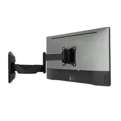 Lindy 40714 support d'écran plat pour bureau 66 cm (26") Mur Noir - Accessoire Vidéoprojecteur - visuel 2