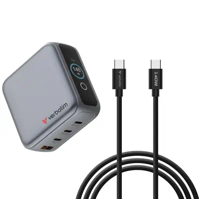 Verbatim 30240 chargeur d'appareils mobiles Universel Noir Secteur Charge rapide Intérieure - Chargeur et alimentation - visuel 4