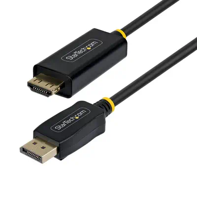 Câble Adaptateur DisplayPort vers HDMI de 4,5m avec Connecteurs à Verrouillage, 4K 60Hz, HDR, Conver - StarTech - Switchs et Hubs - visuel 3