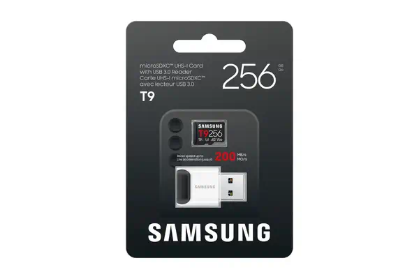 Carte microSDXC™ UHS-I 256 Go avec lecteur USB - Samsung - Accessoire Stockage - visuel 2