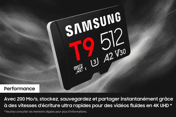 Carte microSDXC™ UHS-I 256 Go avec lecteur USB - Samsung - Accessoire Stockage - visuel 6