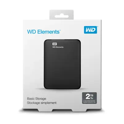 Western Digital WD Elements disque dur externe 2 To 2.5" Micro-USB B 3.2 Gen 1 (3.1 Gen 1) Noir - Disque dur Externe - visuel 8
