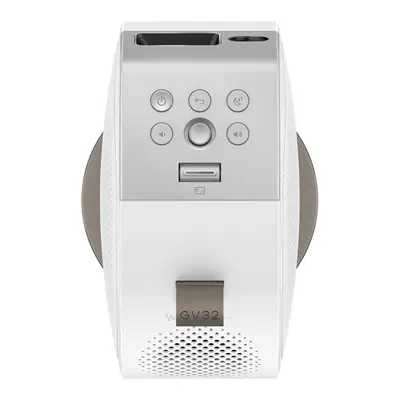 BenQ GV32 500 ANSI lumens DLP 1080p (1920x1080) Blanc - Vidéoprojecteur Professionnel - visuel 2