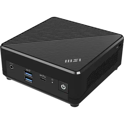 MSI Cubi N ADL S-098EU Intel® N N200 4 Go DDR4-SDRAM 128 Go SSD Windows 11 Pro Mini PC Noir - Unité Centrale - visuel 1