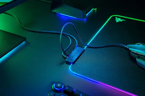 Razer Firefly V2 Tapis de souris de jeu Noir - Souris - visuel 10