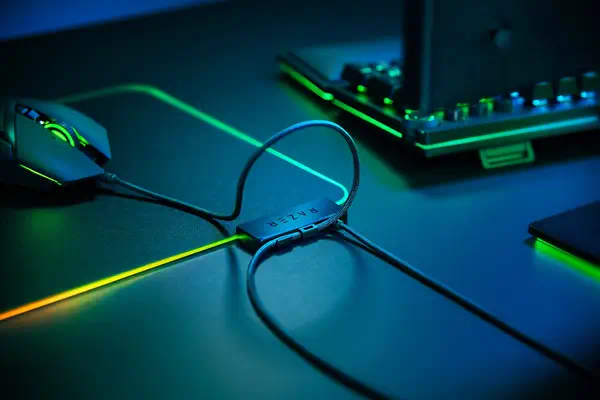 Razer Firefly V2 Tapis de souris de jeu Noir - Souris - visuel 7