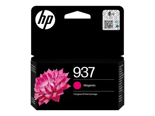 HP 937 Magenta Original Ink Cartridge - Cartouches d'encre - visuel 1