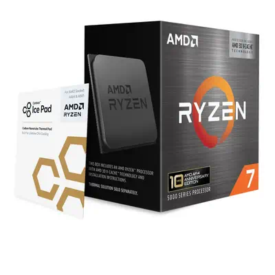 AMD Ryzen 7 5800X3D processeur 3,4 GHz 96 Mo L3 Boîte - Processeur - visuel 1