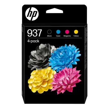 Cartouches d'encre  Noir, Cyan, Magenta, Jaune comparaison