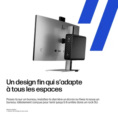 HP DW8E7ET PC/poste de travail Intel Core Ultra 7 265 32 Go DDR5-SDRAM 1 To SSD Windows 11 Pro Mini  - Station de Travail - visuel 7
