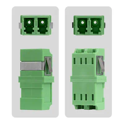 Coupleur LC vers LC, Lot de 10, OS2 Monomode SC Empreinte Coupleur Fibre Optique LC Sans Bride, Adap - StarTech - Switchs et Hubs - visuel 4