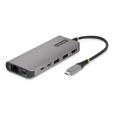 Adaptateur Multiport USB-C vers HDMI avec Recharge PD 140W, 4K 60Hz, Hub USB 5 Ports à 5 Gbps, GbE,  - StarTech - Station d'accueil pour portable - visuel 1