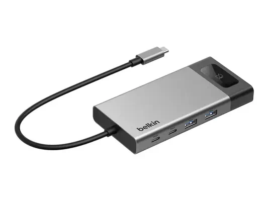 BELKIN USB-C 8-in-1 Dual Display HDMI Hub with Privacy Control - Belkin - Station d'accueil pour portable - visuel 1