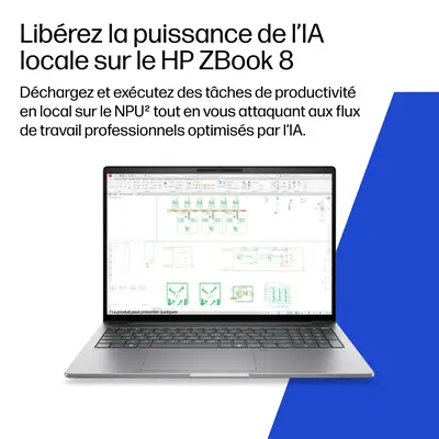 HP DW8D0ET laptop Argent - Station de Travail Mobile - visuel 6
