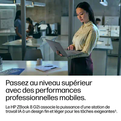 HP DW8D1ET laptop Copilot+ PC Intel Core Ultra 7 356H 40,6 cm (16") WUXGA 48 Go DDR5-SDRAM 1 To SSD  - Station de Travail Mobile - visuel 4