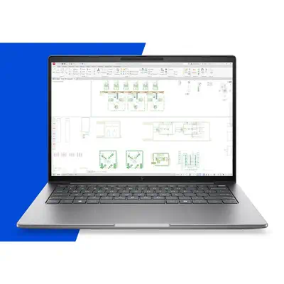 HP DW8D7ET laptop Argent - Station de Travail Mobile - visuel 10