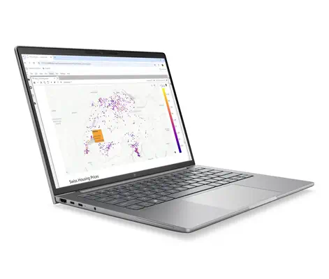 HP DW8D7ET laptop Argent - Station de Travail Mobile - visuel 2